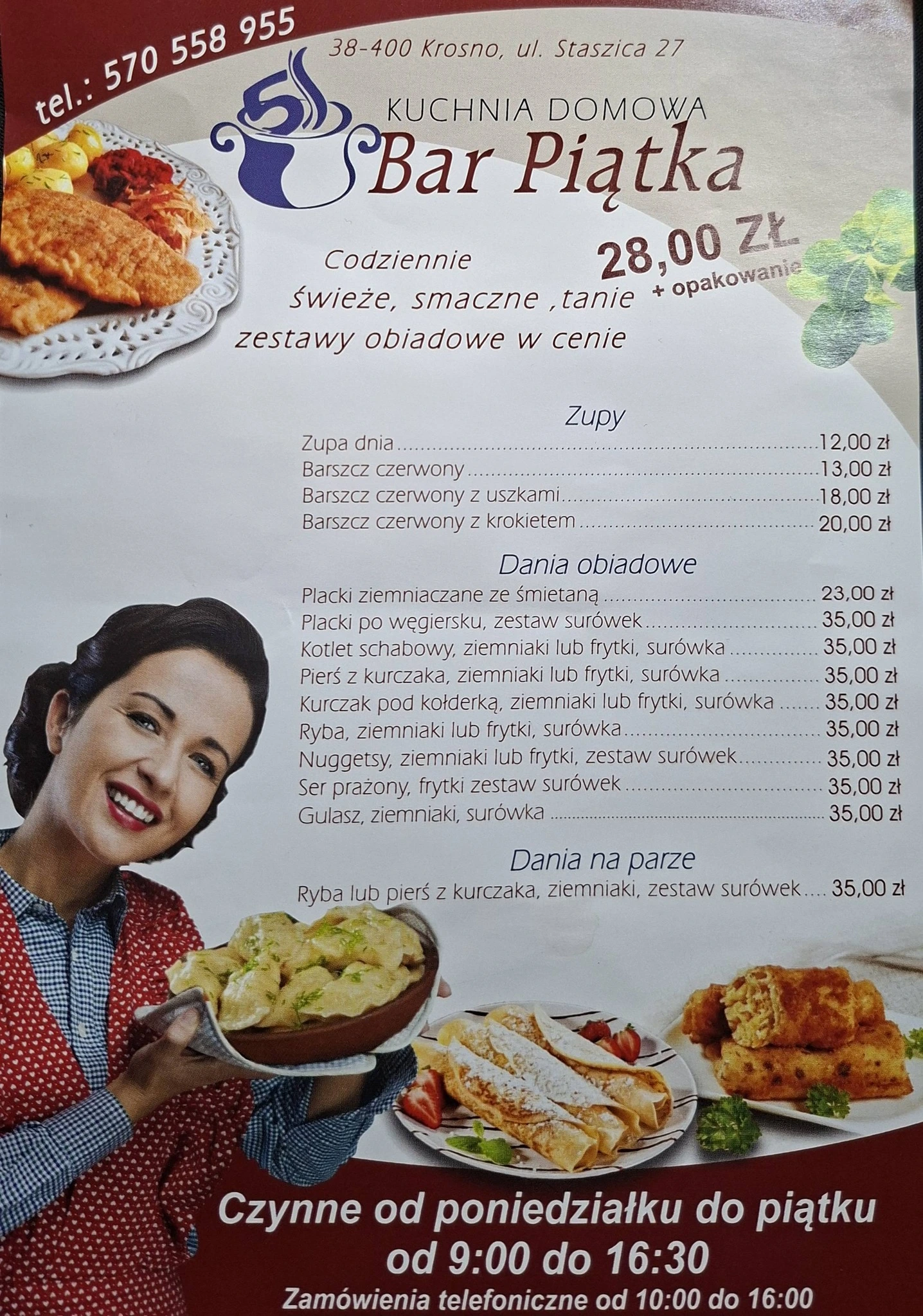 Menu Bar Piątka